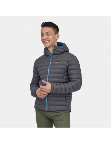 Patagonia Men's Down Sweater Hoody Jacket Forge Grey online