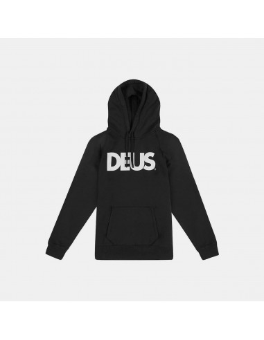 Deus All Caps Sweatshirt à capuche Black JUSQU'A -70%! 