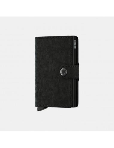 Secrid Mini Wallet Crisple Black de pas cher