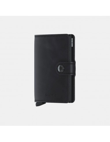 Secrid Mini Wallet Vintage Black de l' environnement