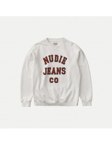 Nudie Jeans  Co Lasse Chalk White Venez acheter