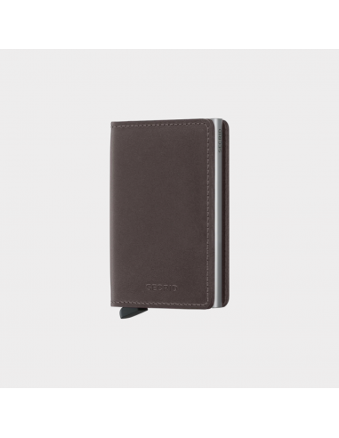 Secrid Slim Wallet Style Original Dark Brown plus qu'un jeu 