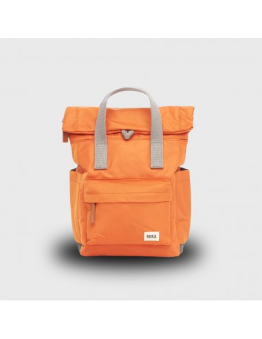 Roka London Canfield B Recycled Nylon Backpack Small Burnt Orange Amélioration de cerveau avec