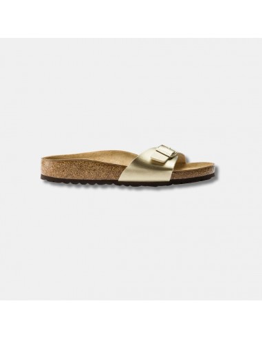 Birkenstock Madrid Birko-Flor Women's Gold pas cher