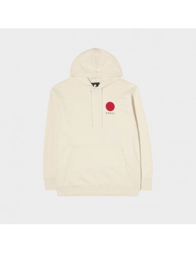 Edwin Japanese Sun Hoodie Sweat Whisper White pas cher