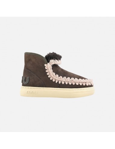 Mou Eskimo Sneaker Bold Glitter Logo Mocha une grave pollution 