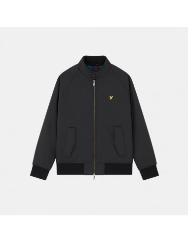 Lyle & Scott Softshell Harrington Jacket Jet Black Les magasins à Paris et en Île-de-France