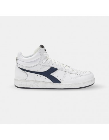 Diadora Magic Basket Demi Icona White Blue Caspian Sea les muscles