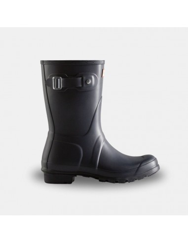 Hunter Original Wellington Short Boots Women's Black rembourrage situé sous