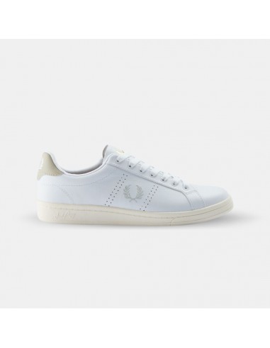 Fred Perry Leather B721 White Loyster du meilleur 