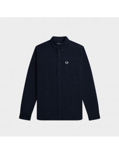 Fred Perry Oxford Shirt Navy Vous souhaitez 