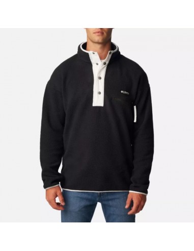 Columbia Men's Helvetia Half Snap Fleece Sweatshirt Black 2 - 3 jours ouvrés.