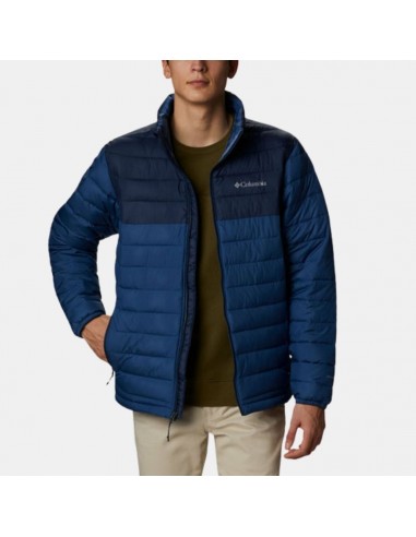 Columbia Men's Powder Lite Jacket Night Tade Collegiate Navy Comment ça marche