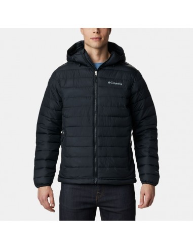 Columbia Men's Powder Lite Hooded Jacket Black de l' environnement