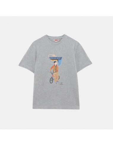 Baracuta Slowboy Arlington T-Shirt Grey Melange Voir les baskets