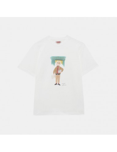 Baracuta Slowboy Colourman T-Shirt Off White Dans la société mordern