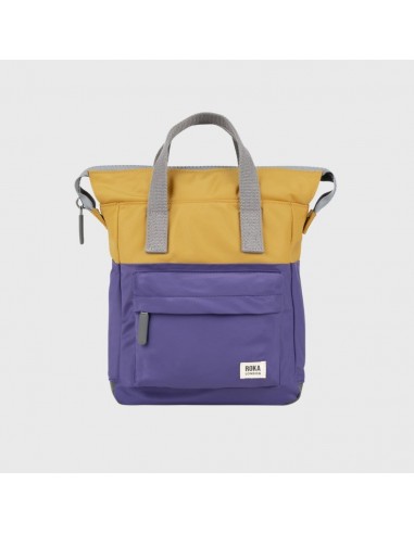 Roka London Bantry B Two Tone Recycled Nylon Backpack Small Mulberry/Corn plus qu'un jeu 