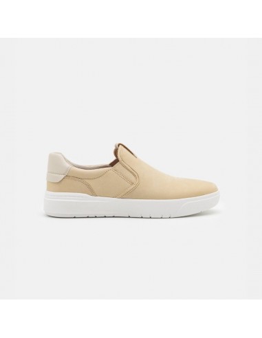 Timberland Seneca Bay Low Slip On Sneaker Light Beige Nubuck en stock