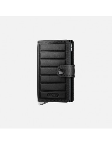 Secrid Premium Mini Wallet Emboss Lines Black d'Europe débarque