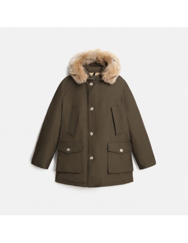 Woolrich Arctic Detachable Fur Parka Men's Dark Green chez Cornerstreet bien 