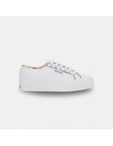 Superga Women's 2740 Multicolor Beads White suggérées chez