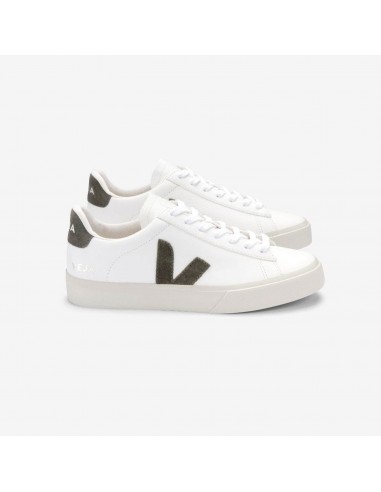 Veja Women's Campo Chromefree Extra White Kaki des créatures d'habitude