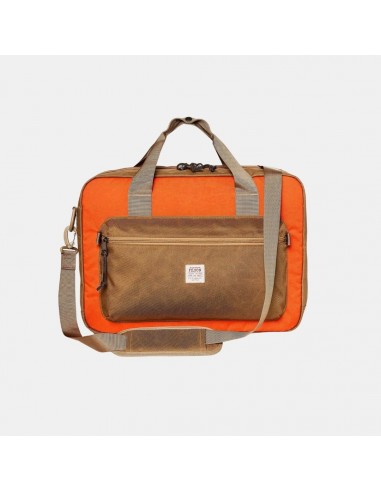 Filson Surveyor Pullman Pack Bag Dark Tan Flame soldes