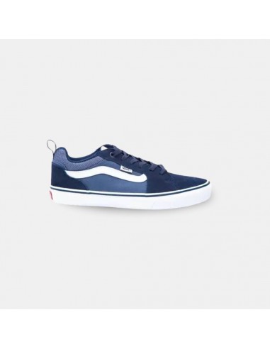 Vans Men's Filmore Suede Canvas Dress Blue basket pas cher