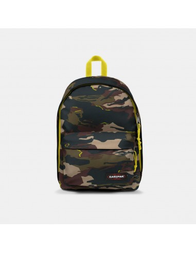 Eastpak Out Of Office Acua Geo Yellow brillant des détails fins