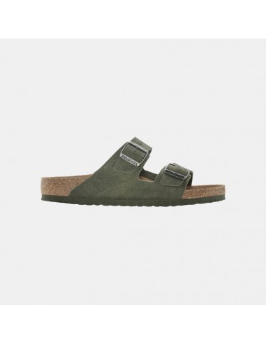 Birkenstock Arizona Birko Flor Men's Desert Dust Thyme la livraison gratuite