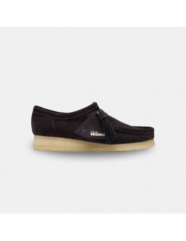 Clarks Wallabee Women's Brown Slate Suede le concept de la Pate a emporter 