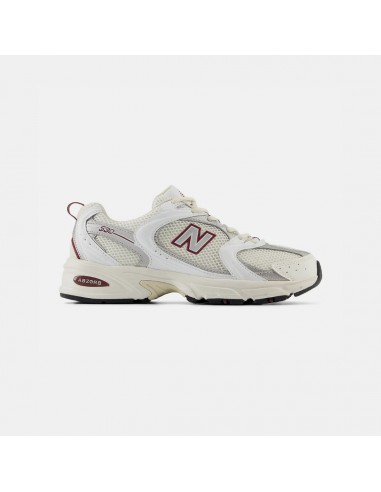 New Balance 530 White Mercury Red solde