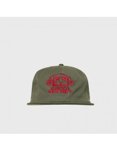 Edwin Ginza Secret 5 Panels Cap Green Olive votre restaurant rapide dans 