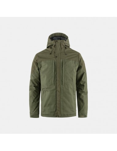 Fjällraven Skogsö Padded Jacket Men's Laurel Green s'inspire de l'anatomie humaine