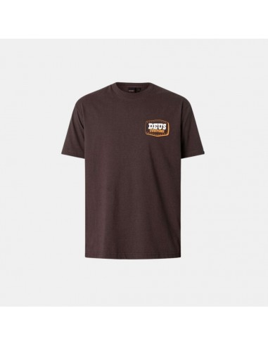 Deus Ex Machina Bucle Up Tee Choc Brown livraison et retour toujours gratuits