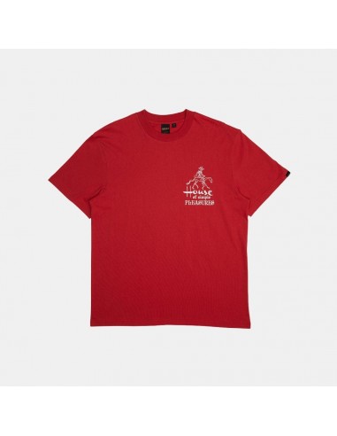 Deus Ex Machina Camperdown Address Tee Valiant Red s'inspire de l'anatomie humaine