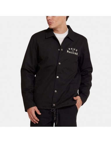 Deus Ex Machina Workshop Coach Jacket Black pour bénéficier 