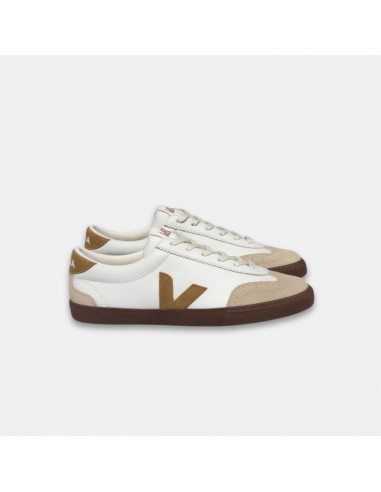 Veja Women's Volley Leather White Tent Bark Livraison rapide