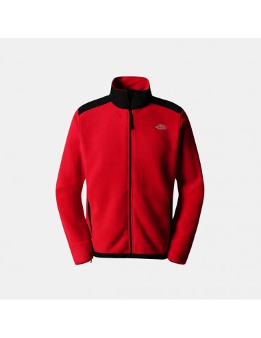 The North Face Alpine Polartec Fleece 200 Jacket Red Black JUSQU'A -70%! 