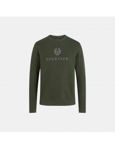 Belstaff Signature Crewneck Sweatshirt Mineral Green votre