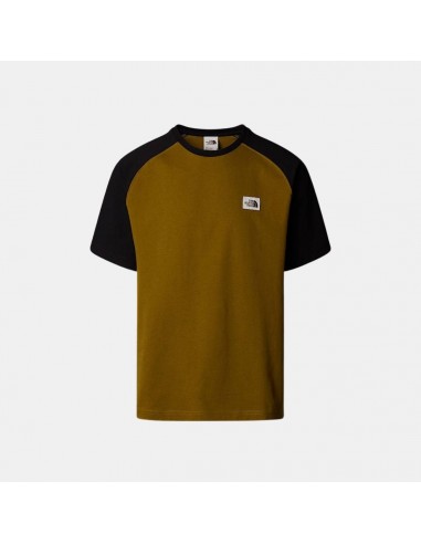 The North Face Herritage T-Shirt Moss Green Black Faites des économies