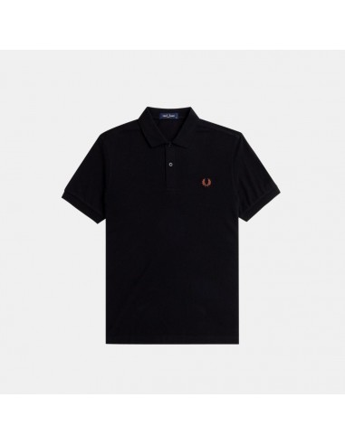 Fred Perry Polo M6000 Black/Brown Whisky sélection de produits