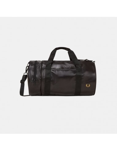 Fred Perry Tonal Classic Barrel Bag Black Gold l'évolution des habitudes 