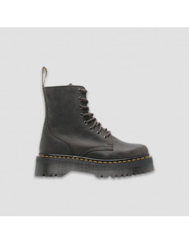 Dr. Martens Jadon Burnished Waxy Pull Up Women's Charcoal Grey Découvrez la collection