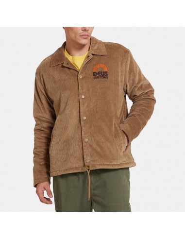 Deus Ex Machina Stokes Coach Jacket Khaki pas cheres