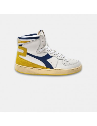 Diadora Mi Basket Forty Knit Italia White destockage