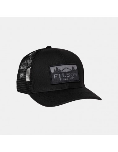 Filson Logger Mesh Cap Black la livraison gratuite