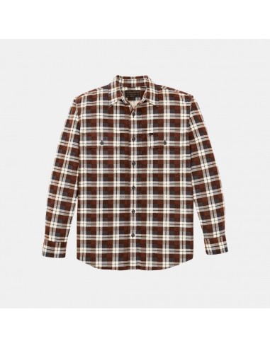 Filson Field Flannel Shirt Brown Grey Plaid Pour