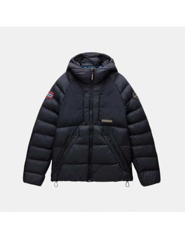 Napapijri Moesa Puffer Jacket Black la colonne vertébrale