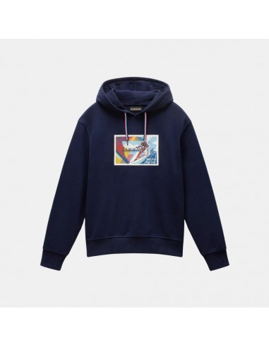 Napapijri Portalet Hoodie Dark Blue en ligne